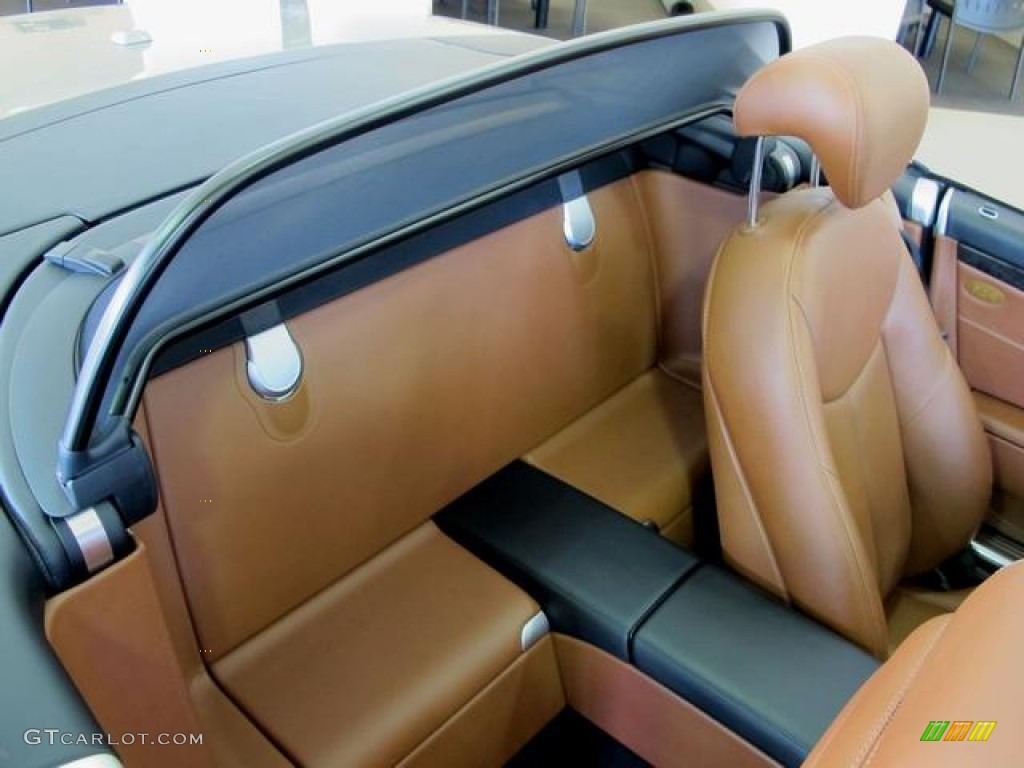 Cognac Brown Interior 2007 Mercedes-Benz SL 550 Roadster Photo #62339258