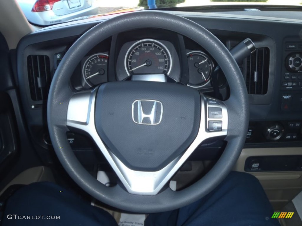 2010 Honda Ridgeline RT Steering Wheel Photos