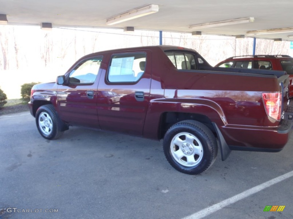 Dark Cherry Pearl 2010 Honda Ridgeline RT Exterior Photo #62339387