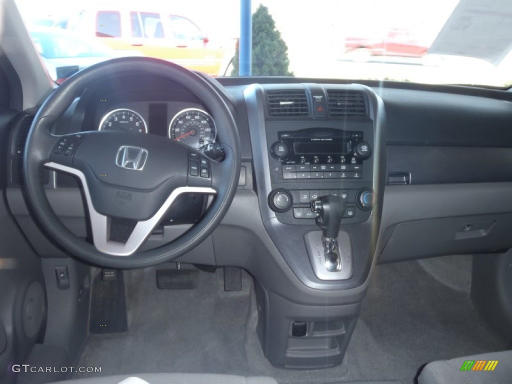 2009 CR-V EX 4WD - Tango Red Pearl / Gray photo #5