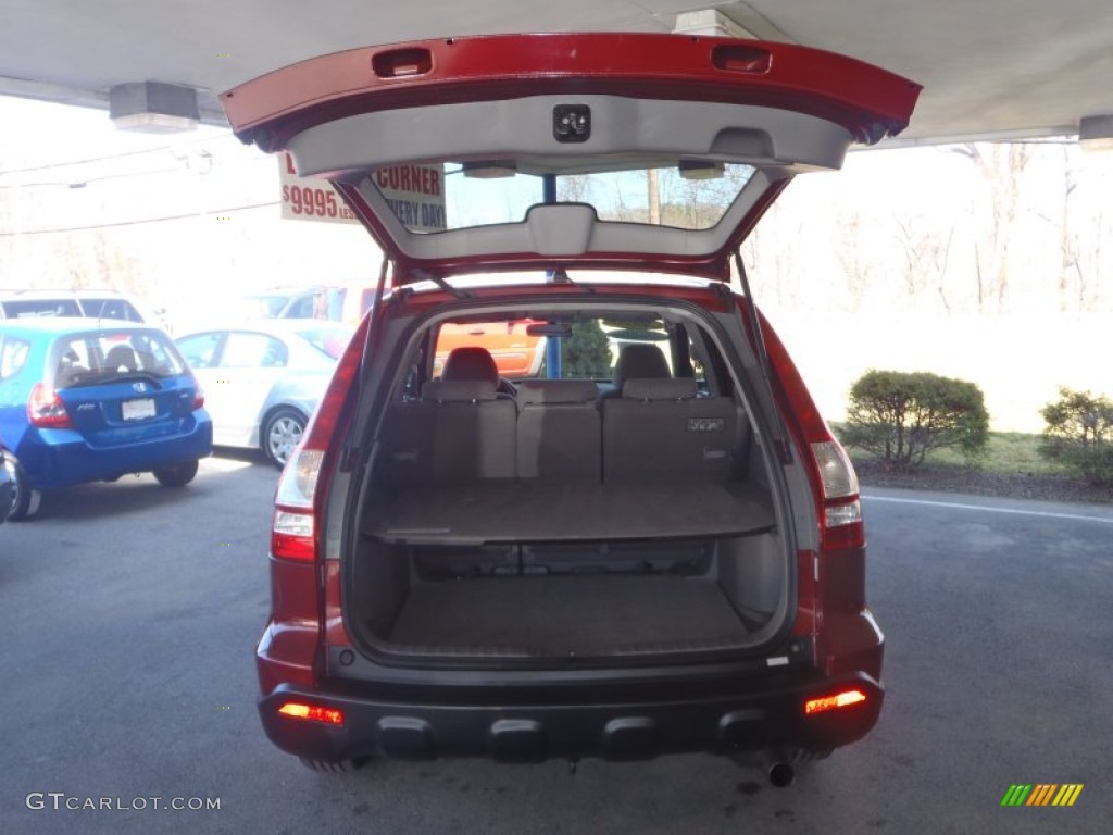 2009 CR-V EX 4WD - Tango Red Pearl / Gray photo #8