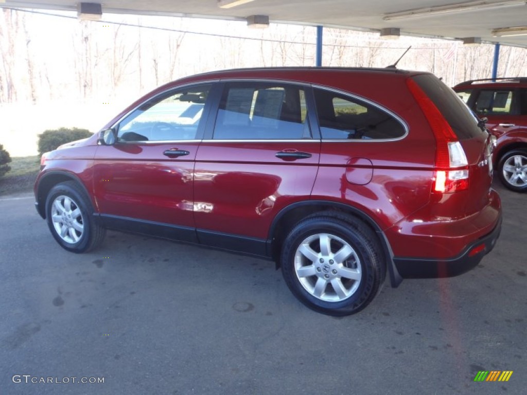 2009 CR-V EX 4WD - Tango Red Pearl / Gray photo #29