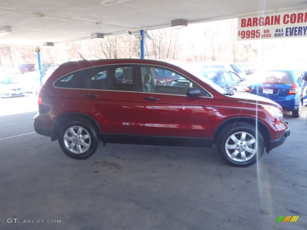 2009 CR-V EX 4WD - Tango Red Pearl / Gray photo #32