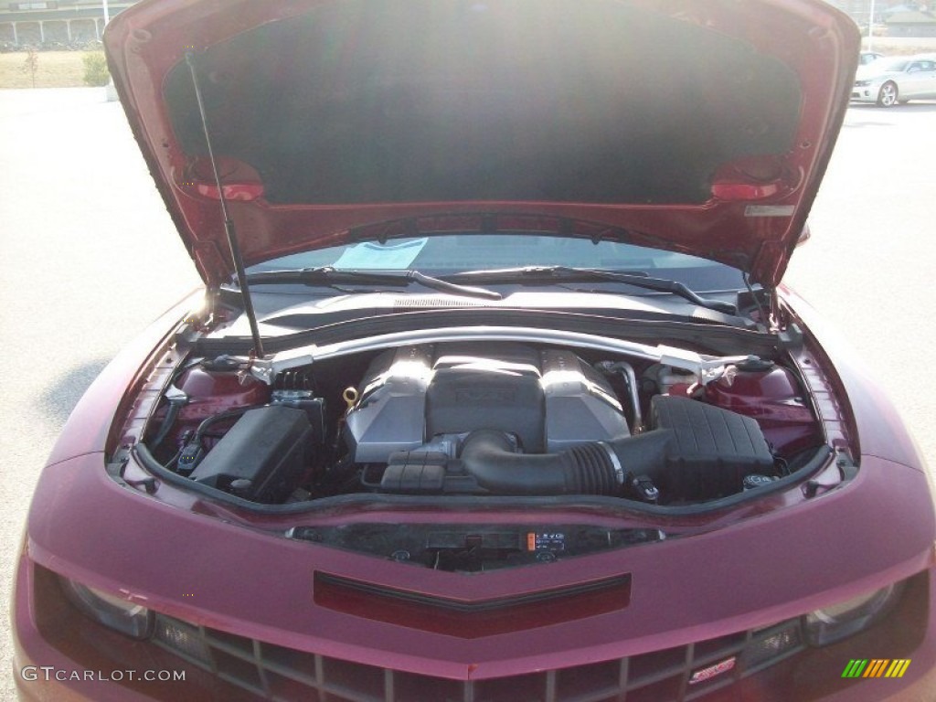 2011 Camaro SS/RS Convertible - Red Jewel Metallic / Beige photo #24