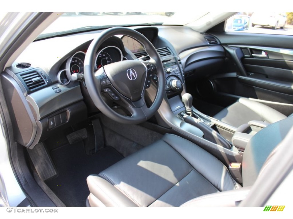 Ebony Interior 2012 Acura TL 3.7 SH-AWD Technology Photo #62341085