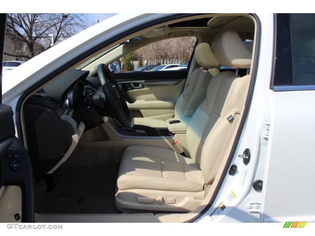 Parchment Interior 2009 Acura TL 3.5 Photo #62341400