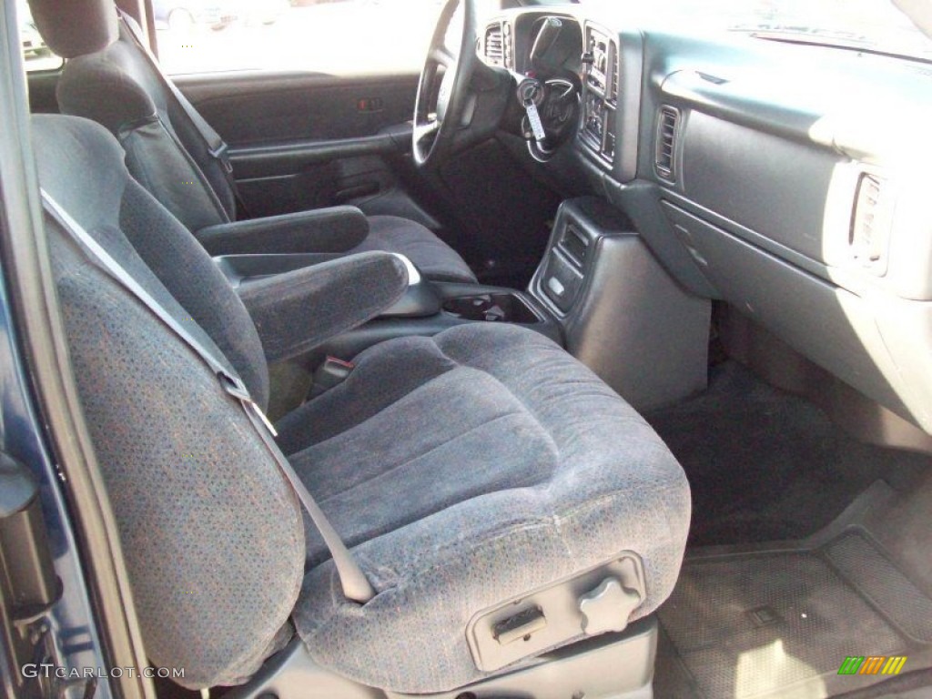 1999 Silverado 1500 LS Extended Cab 4x4 - Indigo Blue Metallic / Graphite photo #7
