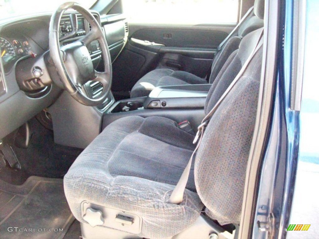1999 Silverado 1500 LS Extended Cab 4x4 - Indigo Blue Metallic / Graphite photo #19