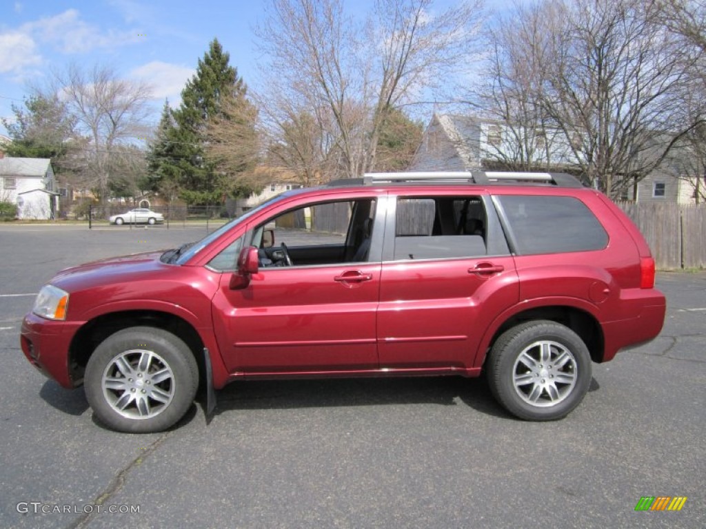 Ultra Red Pearl 2004 Mitsubishi Endeavor Limited AWD Exterior Photo #62341785