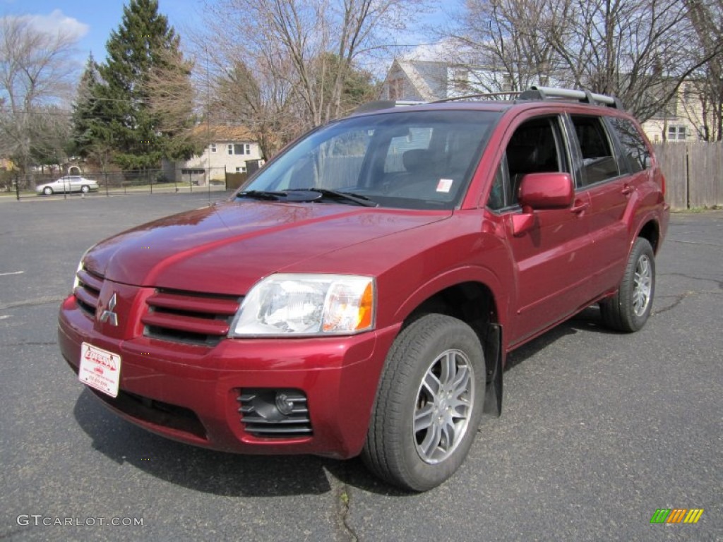 Ultra Red Pearl 2004 Mitsubishi Endeavor Limited AWD Exterior Photo #62341795