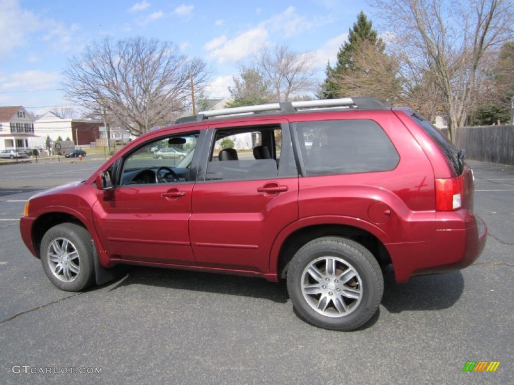 Ultra Red Pearl 2004 Mitsubishi Endeavor Limited AWD Exterior Photo #62341814