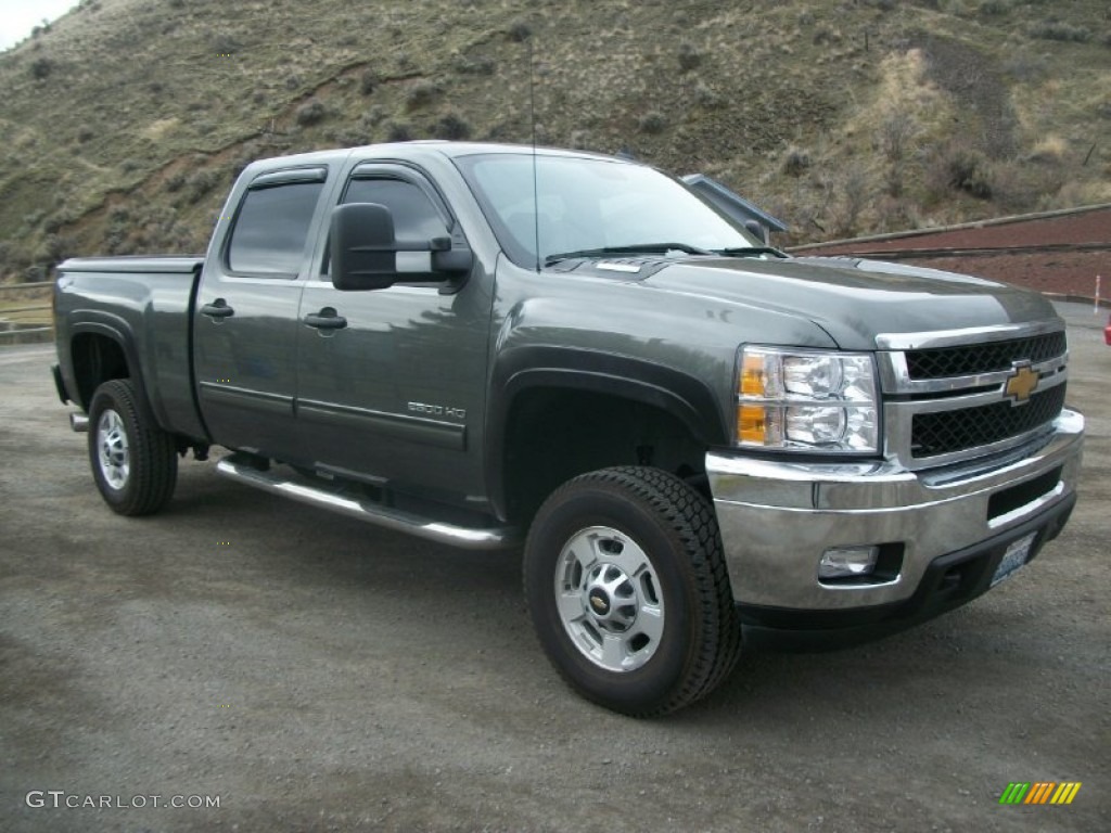 Steel Green Metallic Chevrolet Silverado 2500HD