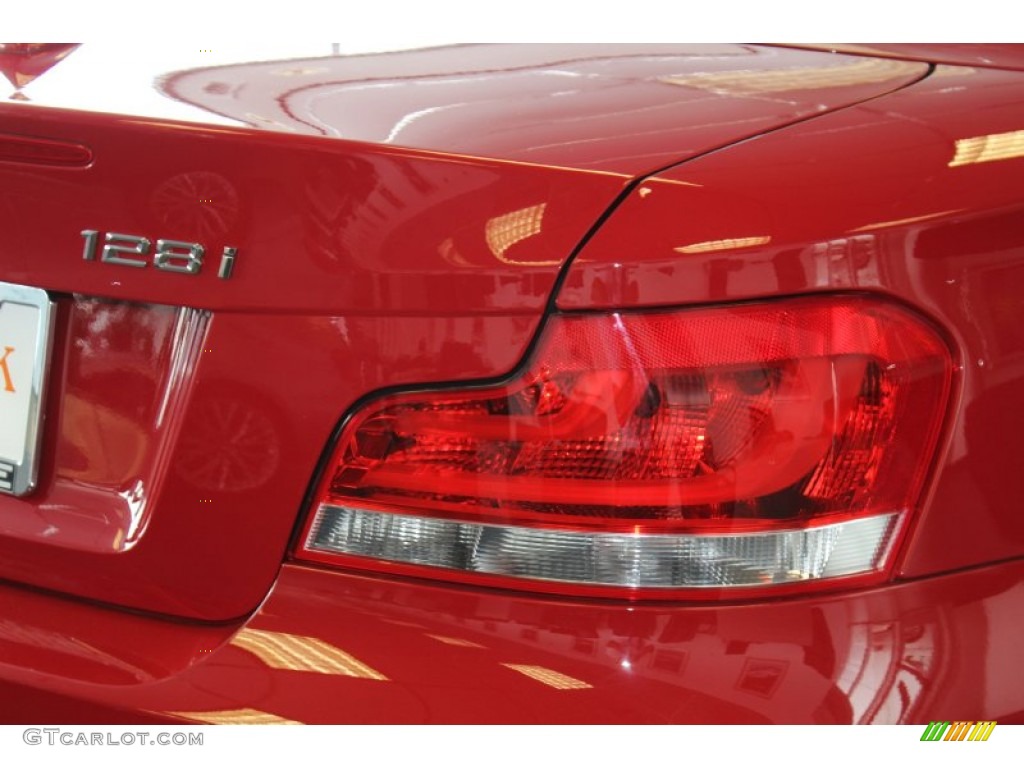 2012 1 Series 128i Convertible - Crimson Red / Taupe photo #21