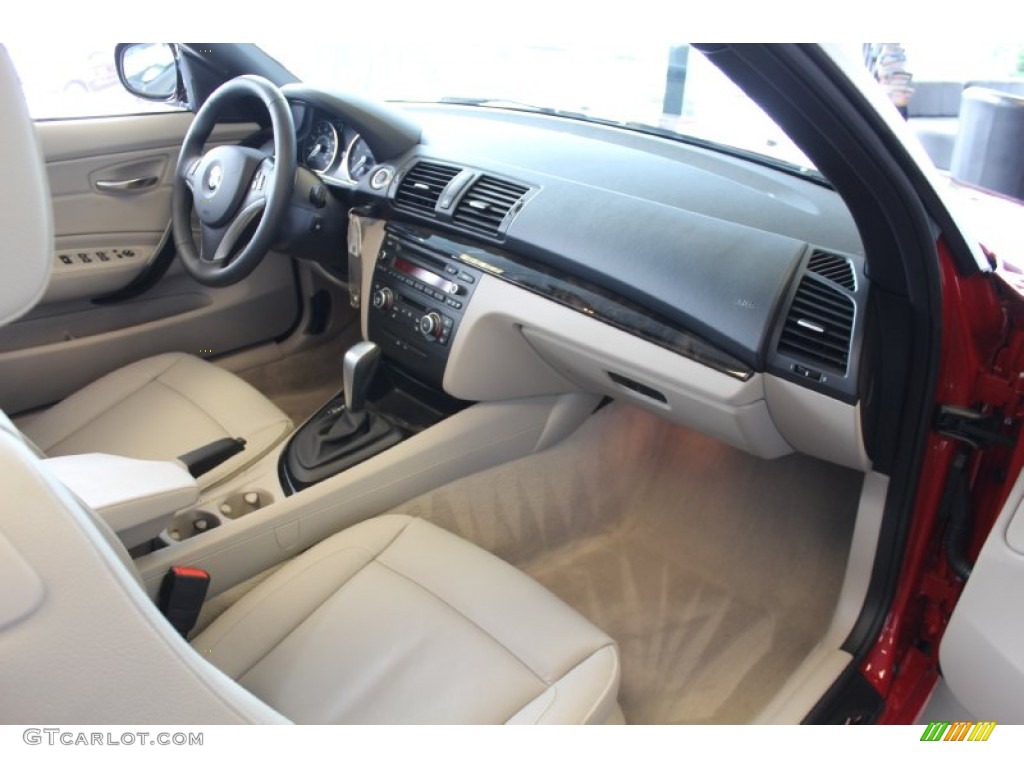 2012 1 Series 128i Convertible - Crimson Red / Taupe photo #24