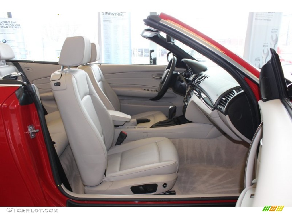 2012 1 Series 128i Convertible - Crimson Red / Taupe photo #25