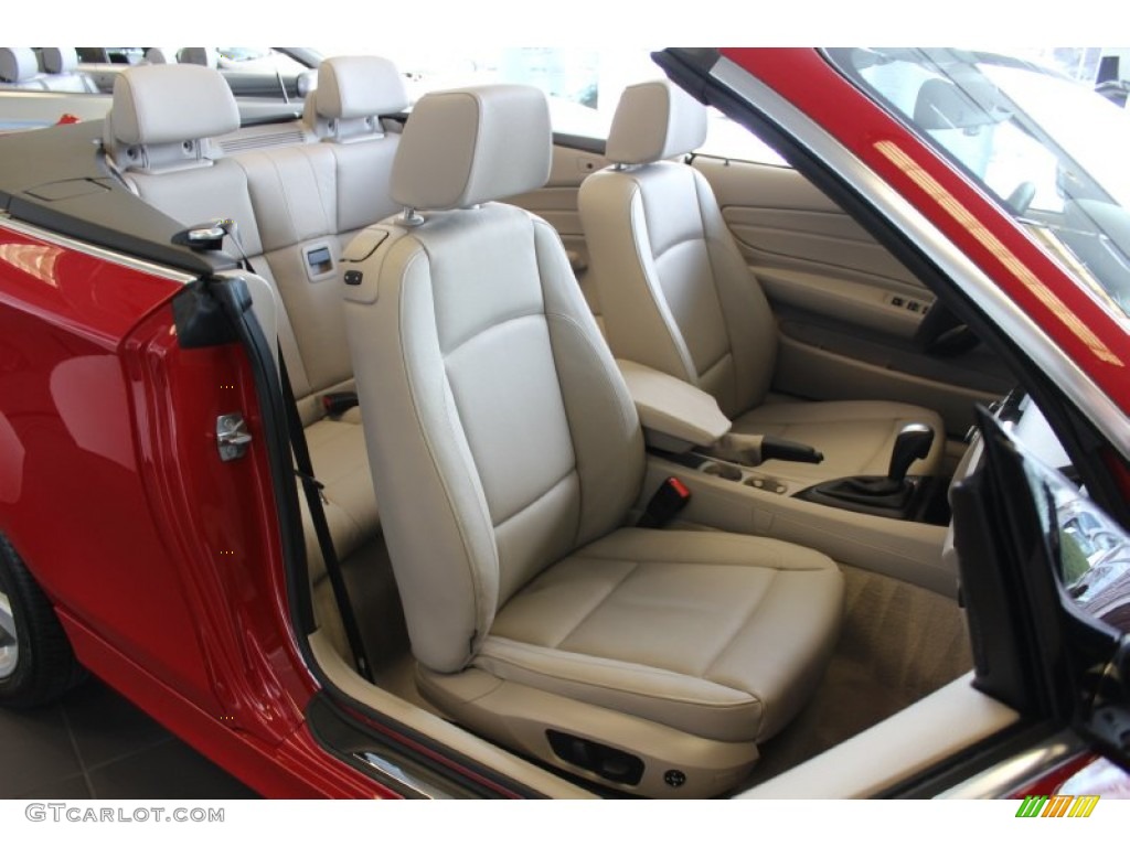 2012 1 Series 128i Convertible - Crimson Red / Taupe photo #26