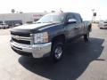 2009 Blue Granite Metallic Chevrolet Silverado 2500HD LT Crew Cab 4x4  photo #1