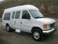 Oxford White - E Series Van E350 XLT 15 Passenger Photo No. 40
