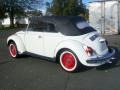 1972 White Volkswagen Beetle Convertible  photo #4