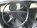 Black 1972 Volkswagen Beetle Convertible Steering Wheel