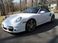 Carrara White - 911 Turbo Cabriolet Photo No. 1
