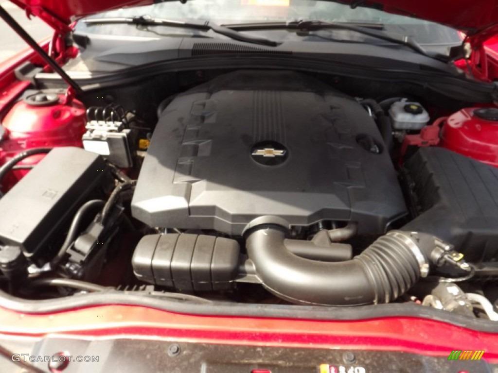 2011 Camaro LT Coupe - Victory Red / Beige photo #18