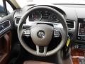 Saddle Brown Steering Wheel Photo for 2012 Volkswagen Touareg #62345060