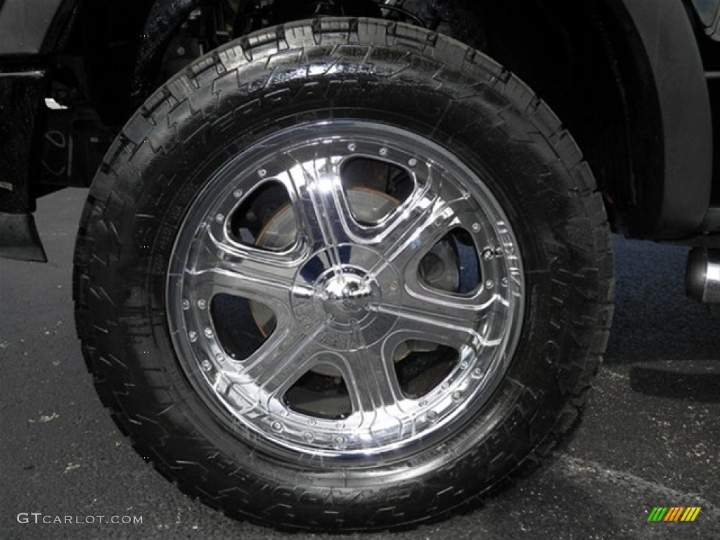 2004 Ford F150 FX4 SuperCrew 4x4 Custom Wheels Photo #62346407