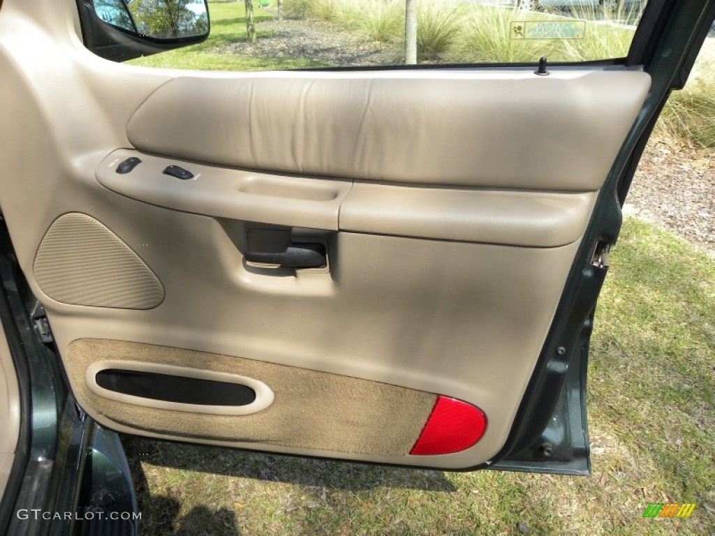 1998 Explorer SUV - Charcoal Green Metallic / Medium Prairie Tan photo #10