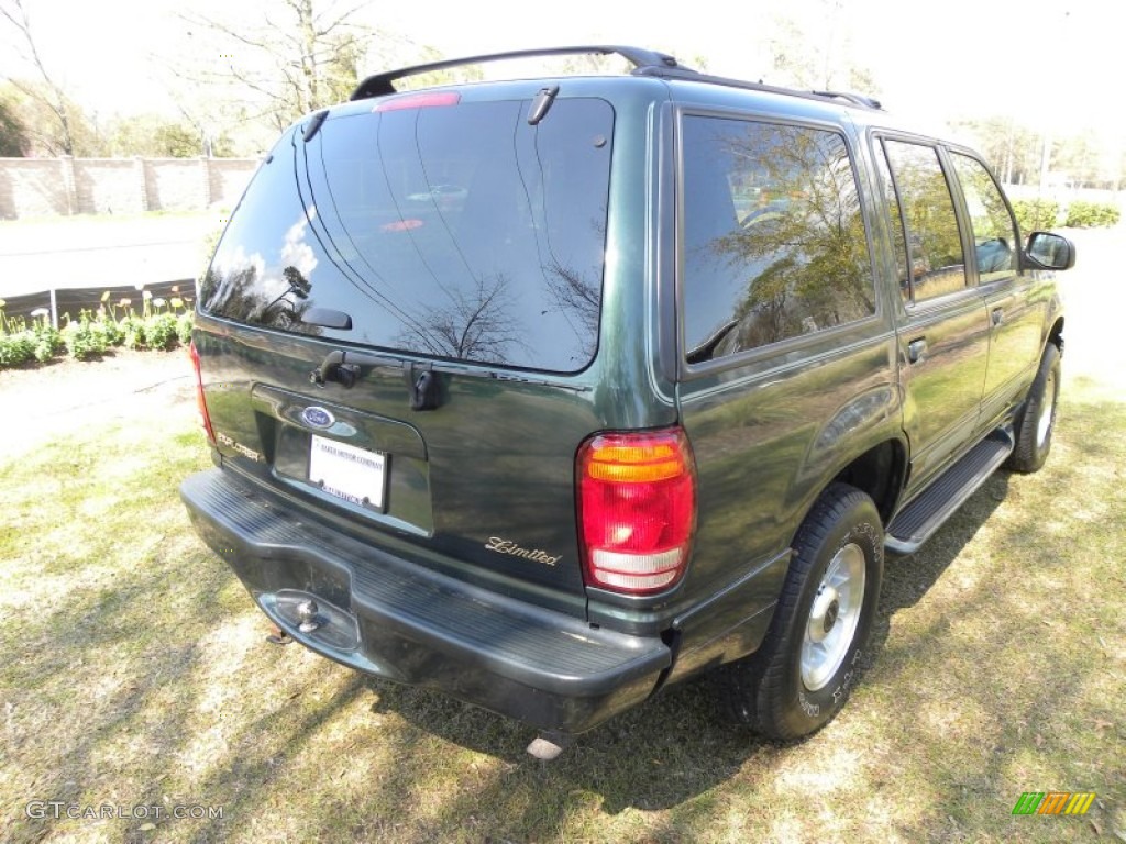 1998 Explorer SUV - Charcoal Green Metallic / Medium Prairie Tan photo #14