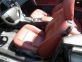 Cranberry Leather/Off Black Interior Photo for 2011 Volvo C70 #62346845