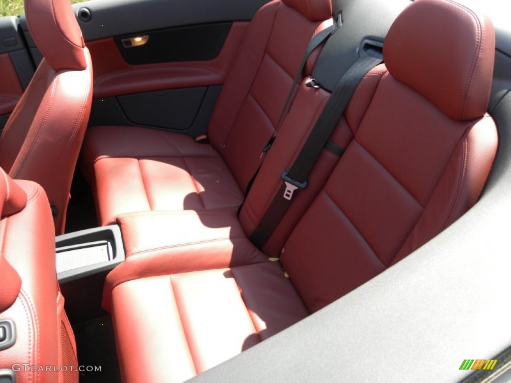 Cranberry Leather/Off Black Interior 2011 Volvo C70 T5 Photo #62346854