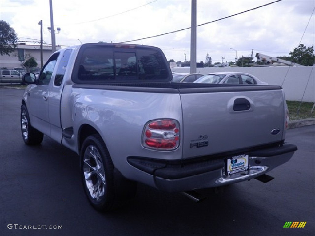 2003 F150 XLT SuperCab - Silver Metallic / Medium Graphite Grey photo #8
