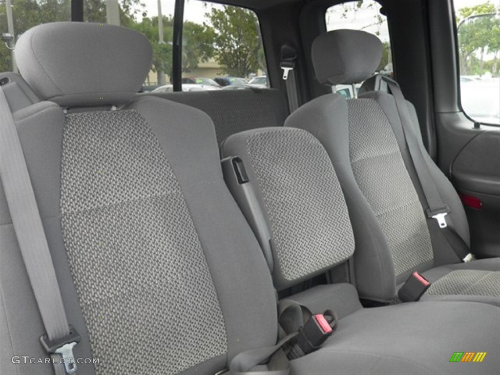 2003 F150 XLT SuperCab - Silver Metallic / Medium Graphite Grey photo #14