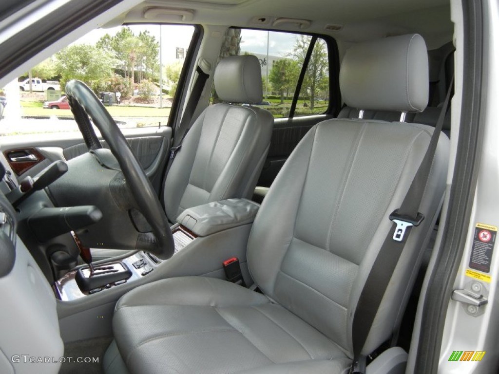 Ash Grey Interior 2004 Mercedes-Benz ML 500 4Matic Photo #62347778