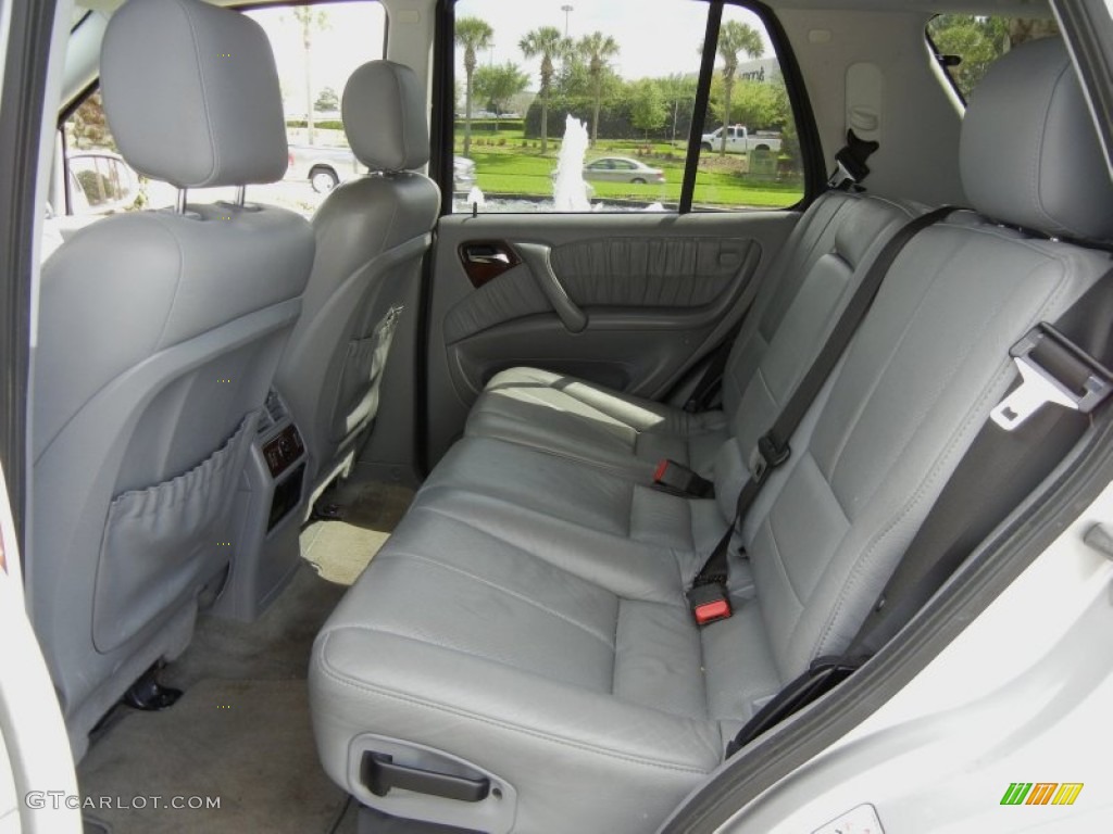 Ash Grey Interior 2004 Mercedes-Benz ML 500 4Matic Photo #62347796