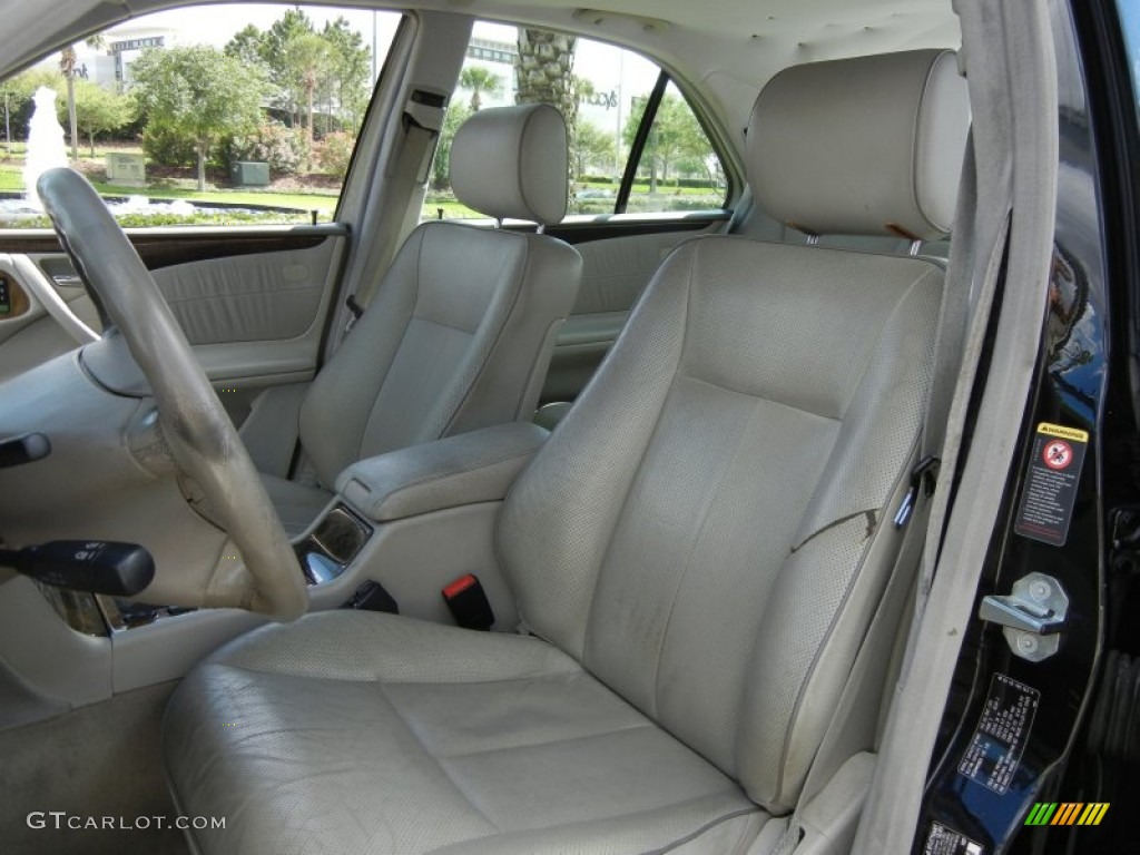 Ash Interior 2002 Mercedes-Benz E 430 Sedan Photo #62348054