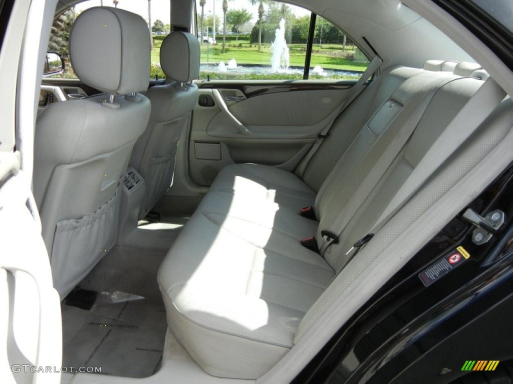 Ash Interior 2002 Mercedes-Benz E 430 Sedan Photo #62348072
