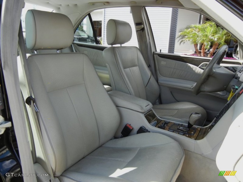 Ash Interior 2002 Mercedes-Benz E 430 Sedan Photo #62348102