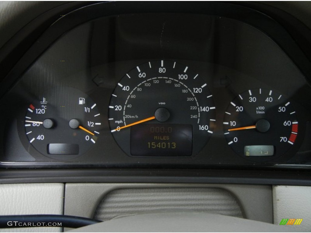 2002 Mercedes-Benz E 430 Sedan Gauges Photo #62348135