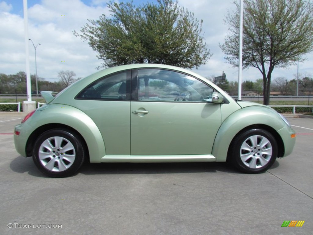 Gecko Green Metallic 2009 Volkswagen New Beetle 2.5 Coupe Exterior Photo #62348288