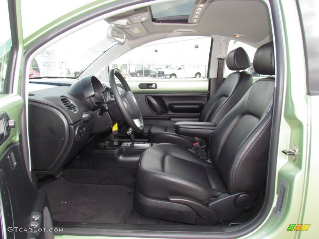 Black Interior 2009 Volkswagen New Beetle 2.5 Coupe Photo #62348315