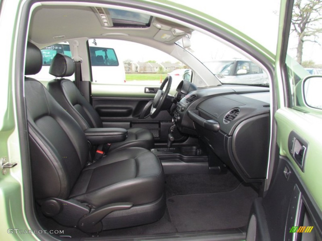 Black Interior 2009 Volkswagen New Beetle 2.5 Coupe Photo #62348327