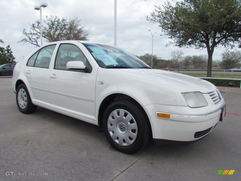 2004 Jetta GL Sedan - Campanella White / Beige photo #7