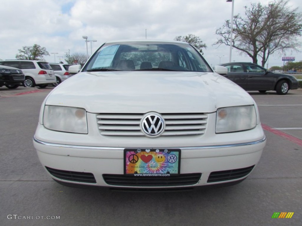 2004 Jetta GL Sedan - Campanella White / Beige photo #8