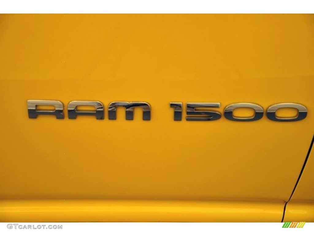 2005 Ram 1500 SLT Rumble Bee Regular Cab 4x4 - Solar Yellow / Dark Slate Gray photo #25