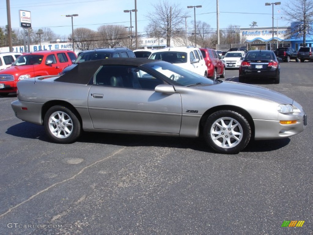 Light Pewter Metallic 2002 Chevrolet Camaro Z28 Convertible Exterior Photo #62349014