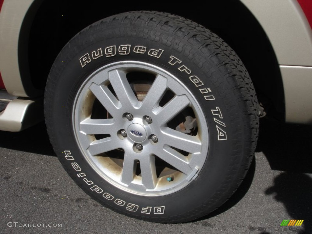 2006 Explorer Eddie Bauer 4x4 - Redfire Metallic / Camel photo #8