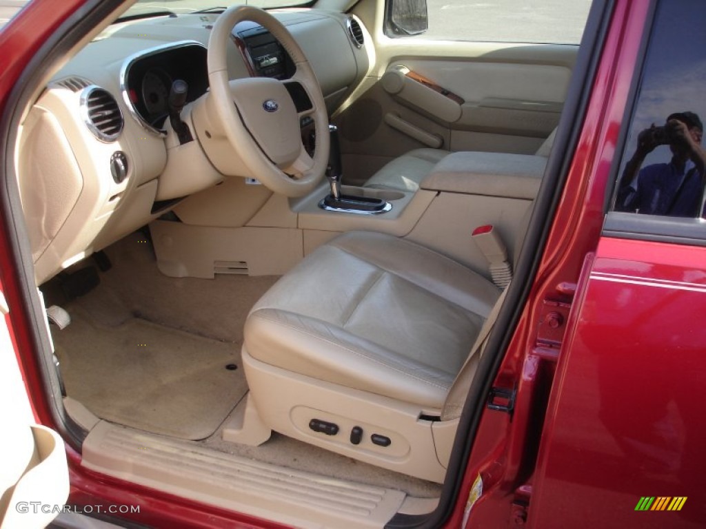 2006 Explorer Eddie Bauer 4x4 - Redfire Metallic / Camel photo #10