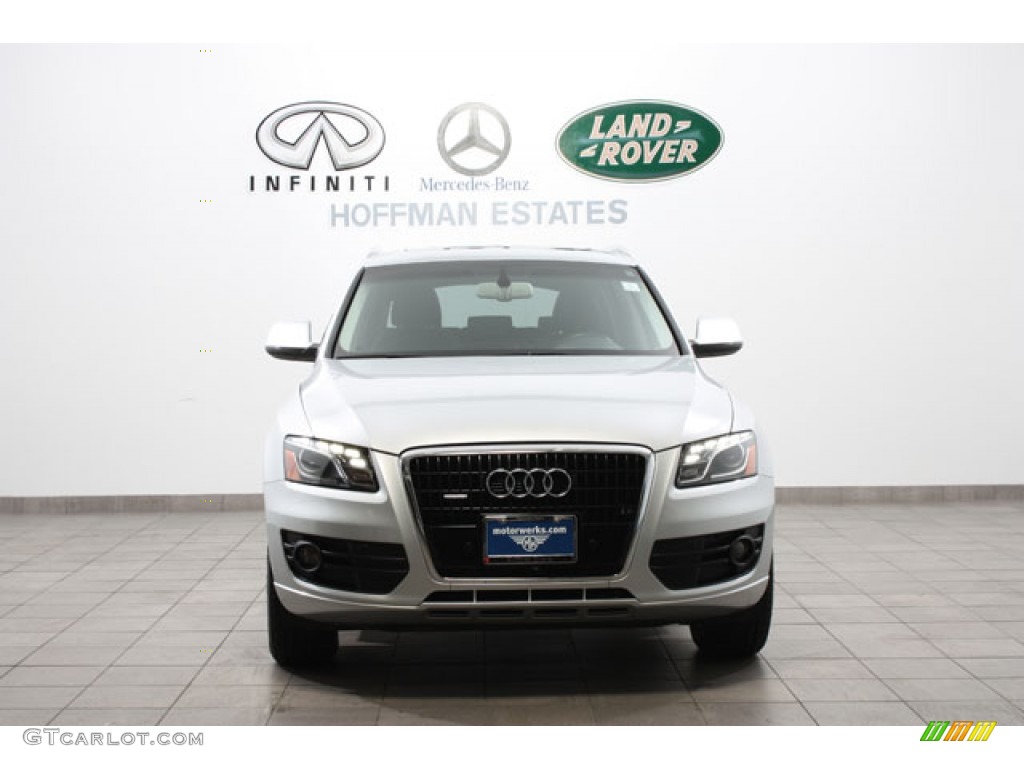2009 Q5 3.2 Premium quattro - Ice Silver Metallic / Black photo #3